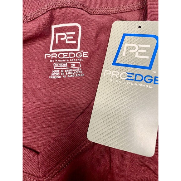 Virginia Tech Hokies Women’s V-Neck T-Shirt XXL Burgundy Game Day Burgundy NWT - Picture 7 of 7